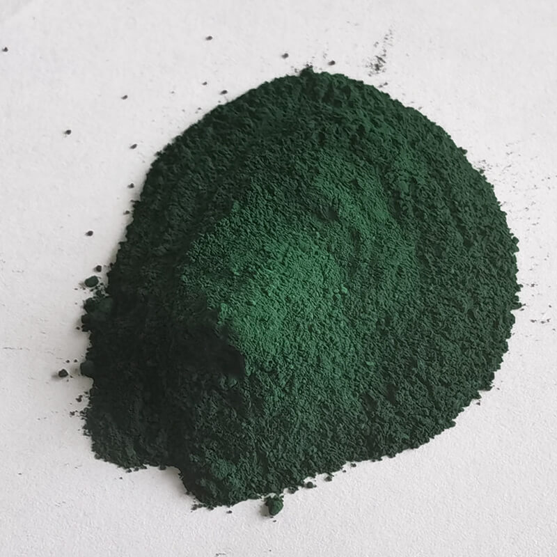 Industrial Artificial Stone Powder Iron Oxide Green